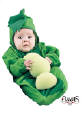 Newborn Halloween Costumes pea in a pod costume